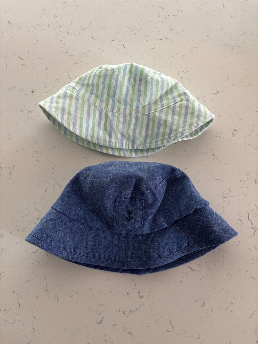 Set of 2- Baby Boy Sun Hats
